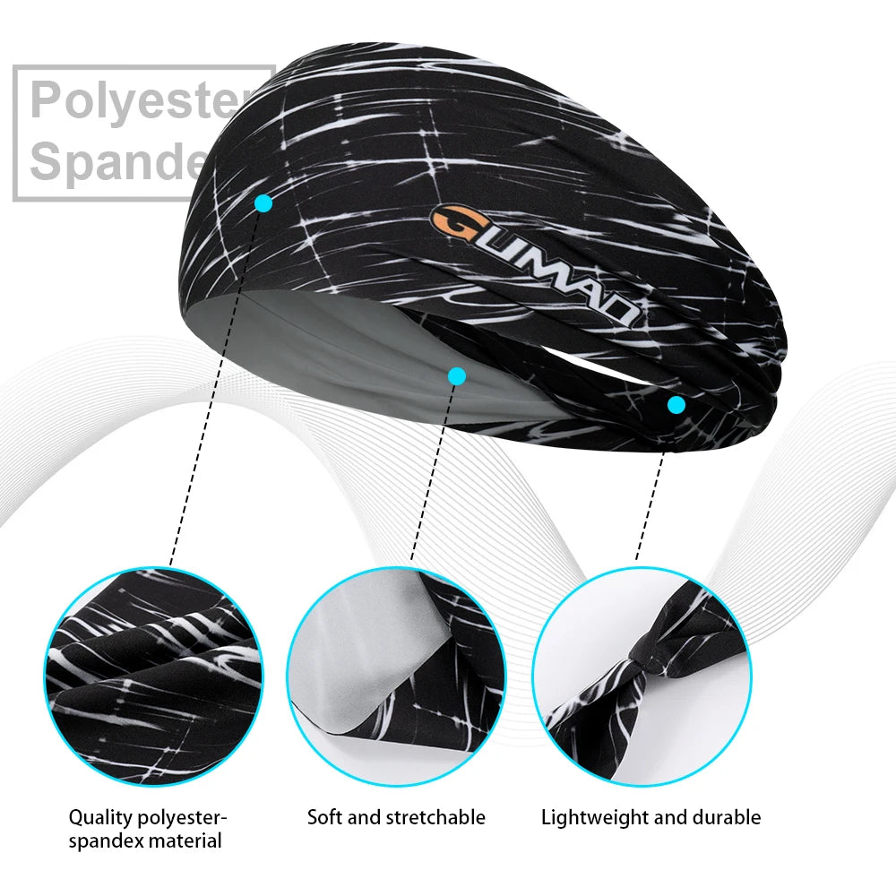 Bandeau de Sport Élastique| Anti-Transpiration | Yoga, Running, Basketball & Fitness