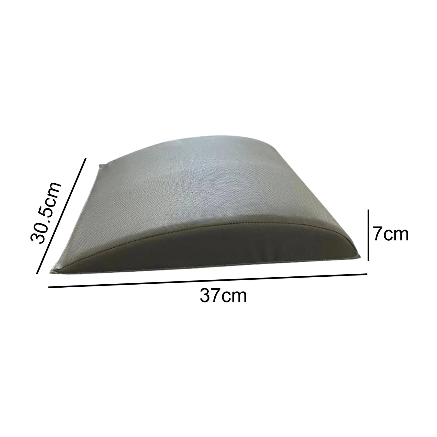 Tapis d'Exercices Abdominaux Ergonomique | Protection Coccyx, Support Lombaire & Core Training