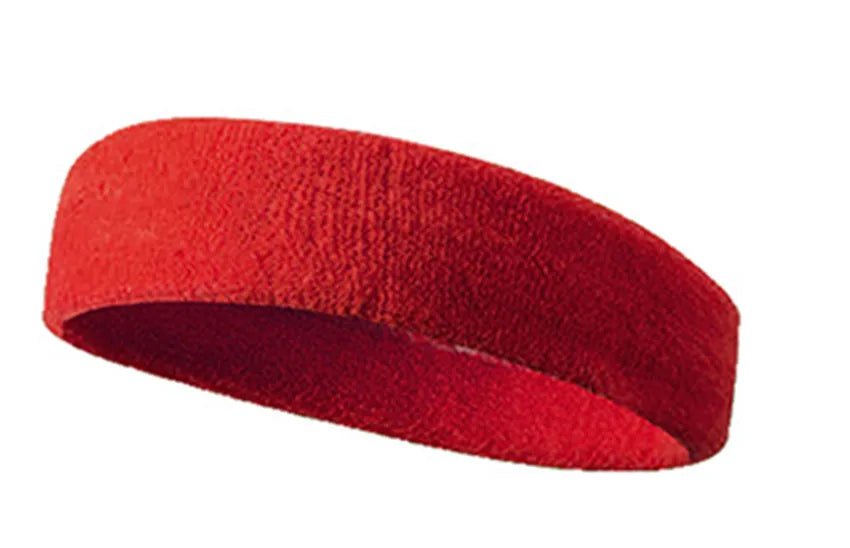 Bandeau de Sport Uni [Pure Color] | Anti-Sueur & Absorption Maximale | Running, Fitness & Basketball