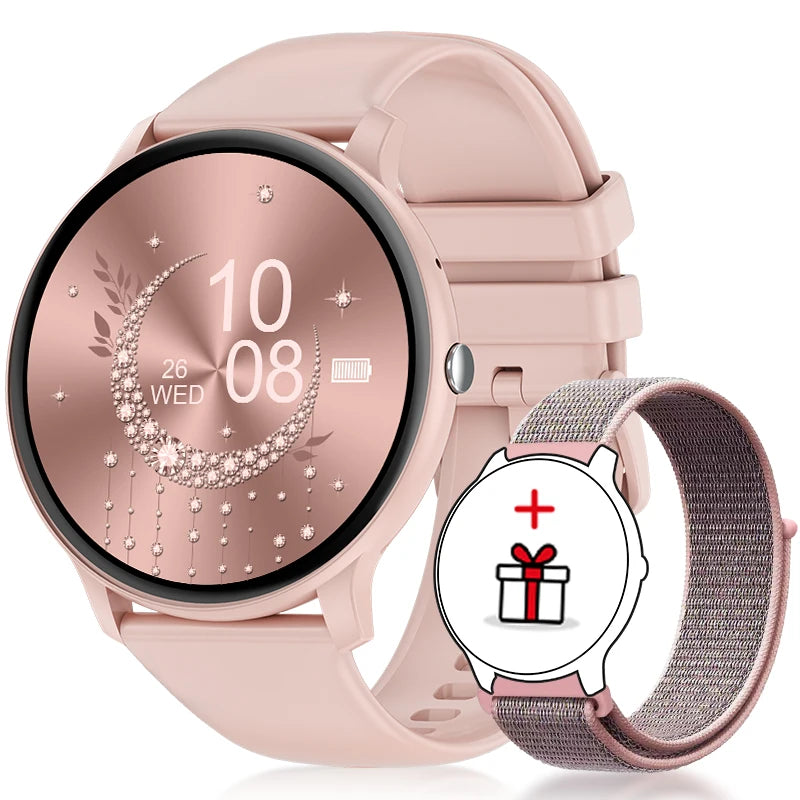 Montre Connectée Sport 2025 Homme Femme | Appel Bluetooth, Fréquence Cardiaque, iOS/Android