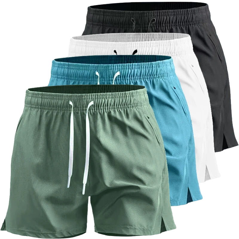Short de Sport Été Homme - Léger, Séchage Rapide, Poches Sécurisées (Gym & Plage