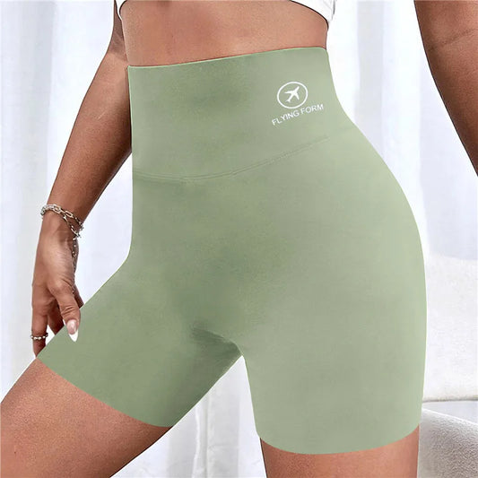 Short Moulant Femme Taille Haute | Fitness, Yoga & Streetwear | Short d'Entraînement Décontracté