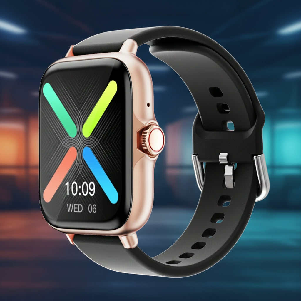 Montre Connectée Ultime Écran HD 1.83" | Appel Bluetooth, Moniteur de Santé & Modes Sport Avancés (Unisexe)