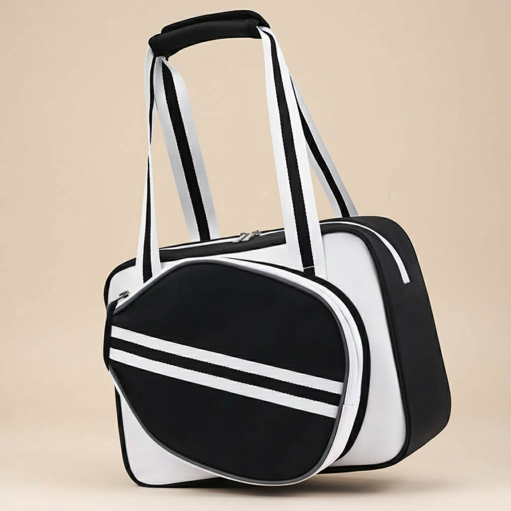 Sac Fourre-Tout Épaule Tennis/Padel | Tote Bag Décontracté avec Poche à Raquette
