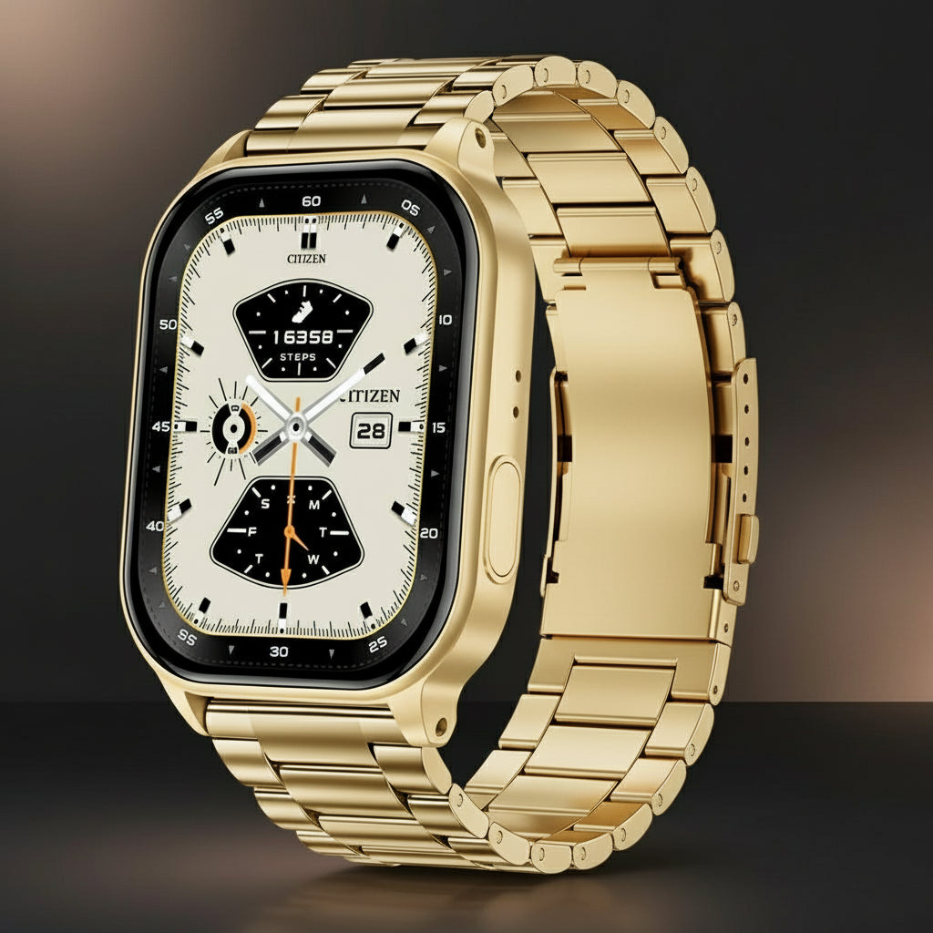 Montre Connectée LIGE 2.01" HD | Écran Géant, Appel Bluetooth & Assistant Vocal IA