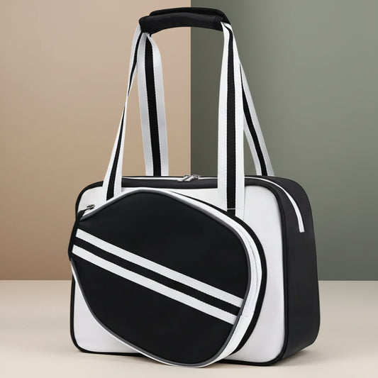 Sac Fourre-Tout Épaule Tennis/Padel | Tote Bag Décontracté avec Poche à Raquette