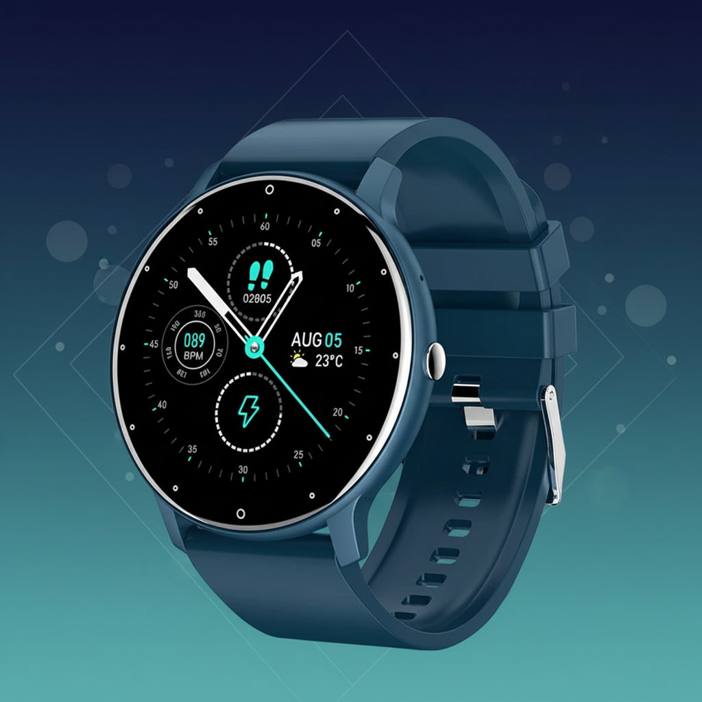 Montre Connectée 2025 Élégante | Idéal Femme & Homme, Suivi Fitness & Cardio