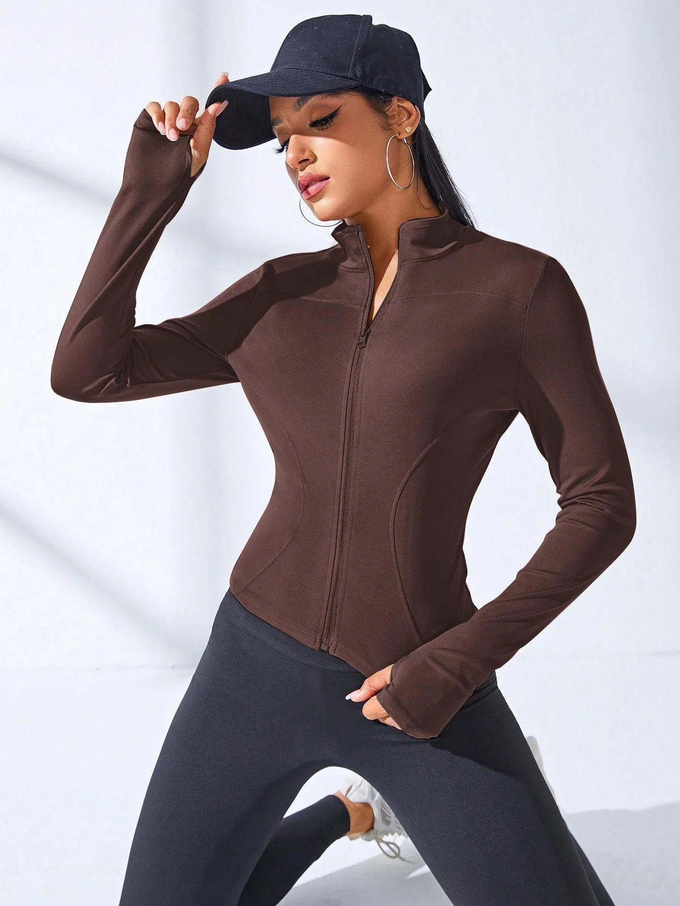 Veste Courte de Yoga Femme 2024 | Sculptante, Zipper & Tissu Anti-Transpiration