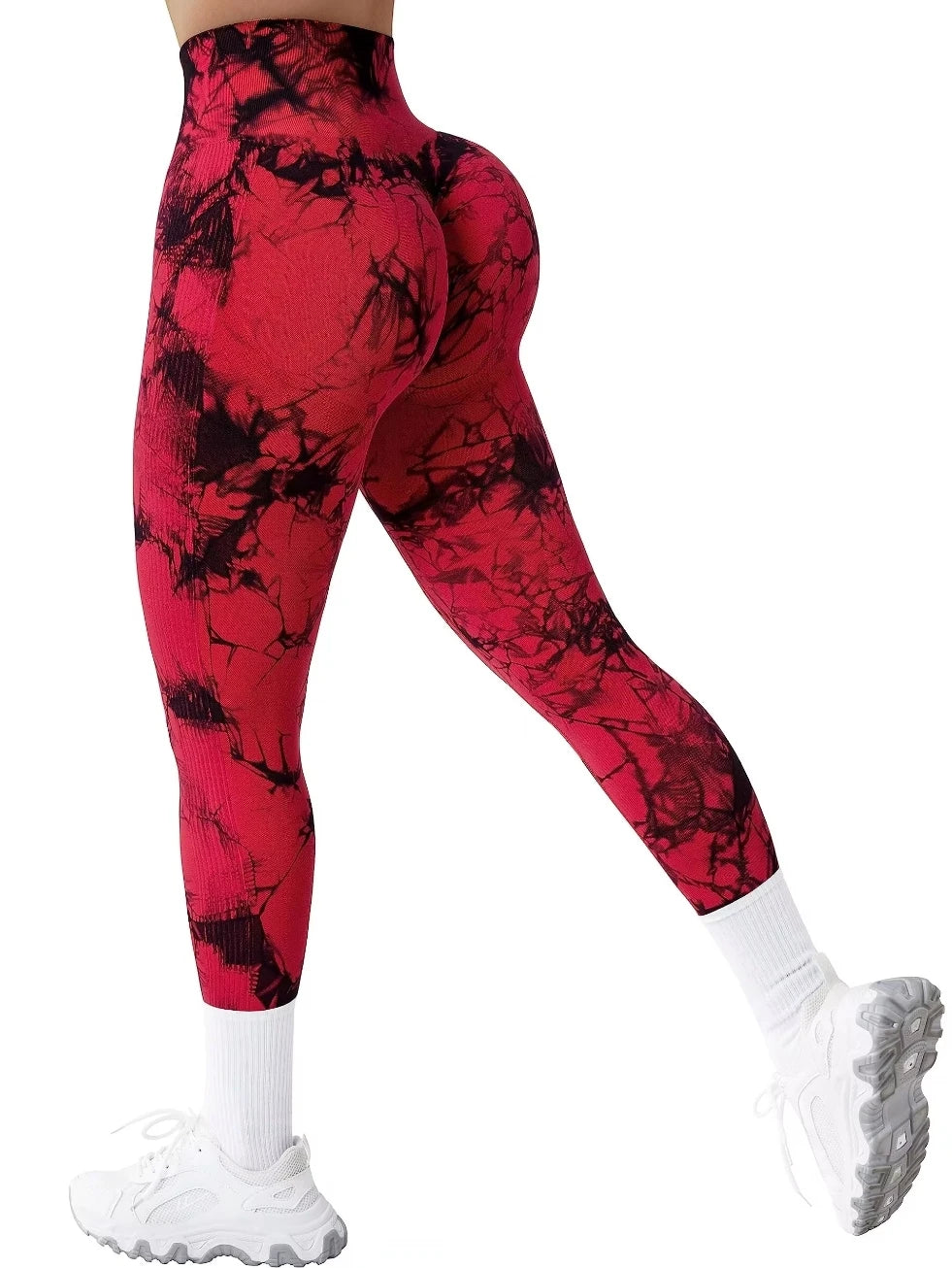 Legging Yoga Femme Taille Haute Sans Couture - Effet Push Up, Fitness & Gym