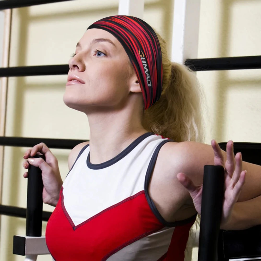 Bandeau de Sport Élastique| Anti-Transpiration | Yoga, Running, Basketball & Fitness