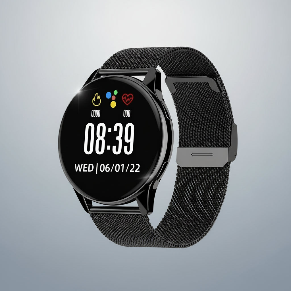 Montre Connectée 2025 | Chargement Sans Fil, Appel Bluetooth & Cadran Personnalisé