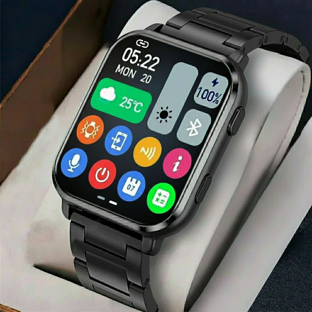 Smartwatch H9 Pro MAX (2.01" HD) | Grand Écran, Appel Bluetooth et Modes Sport Avancés