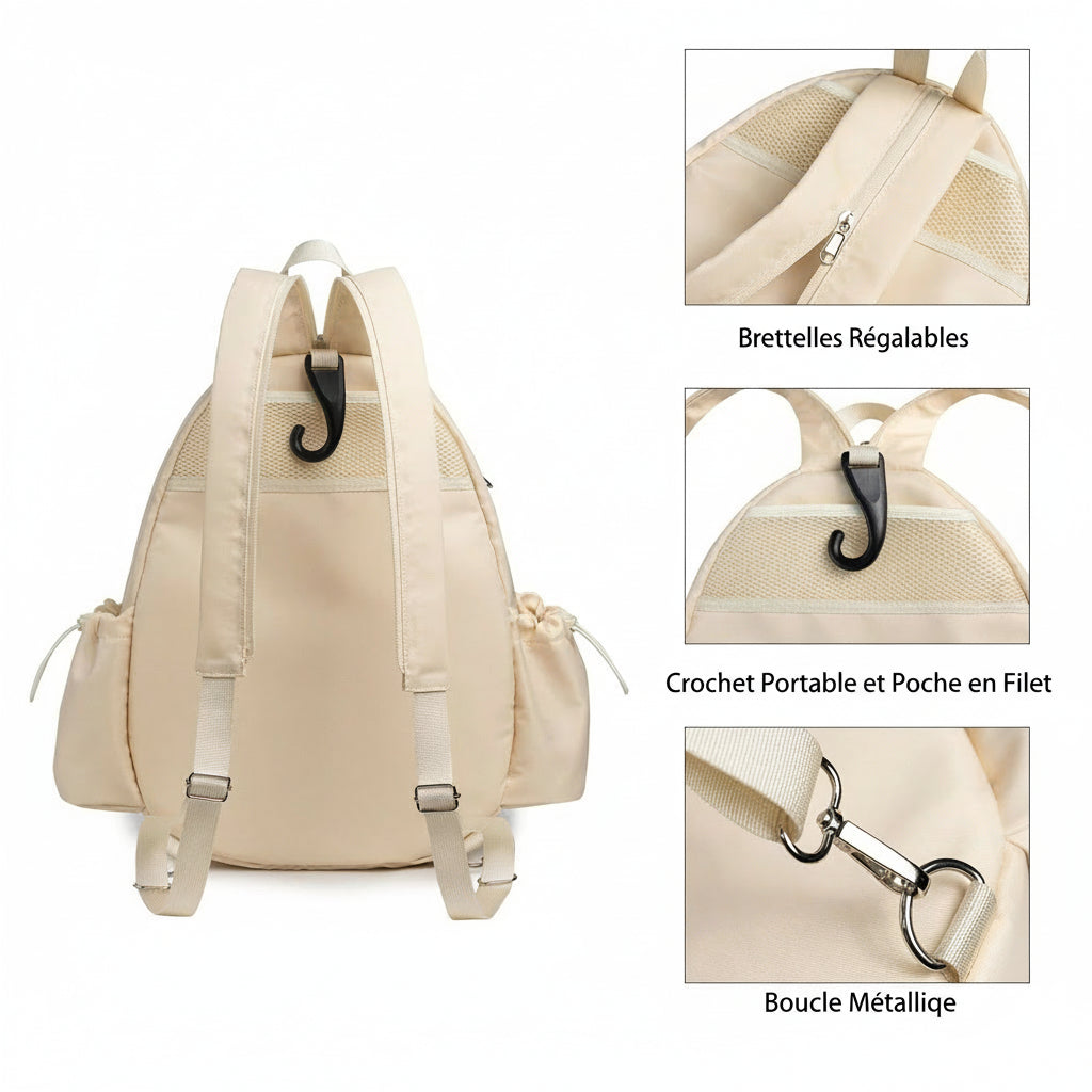 Sac de Sport Padel/Tennis, Unisexe d'Exception | Design Épuré, Sangle Couture & Matériaux de Prestige