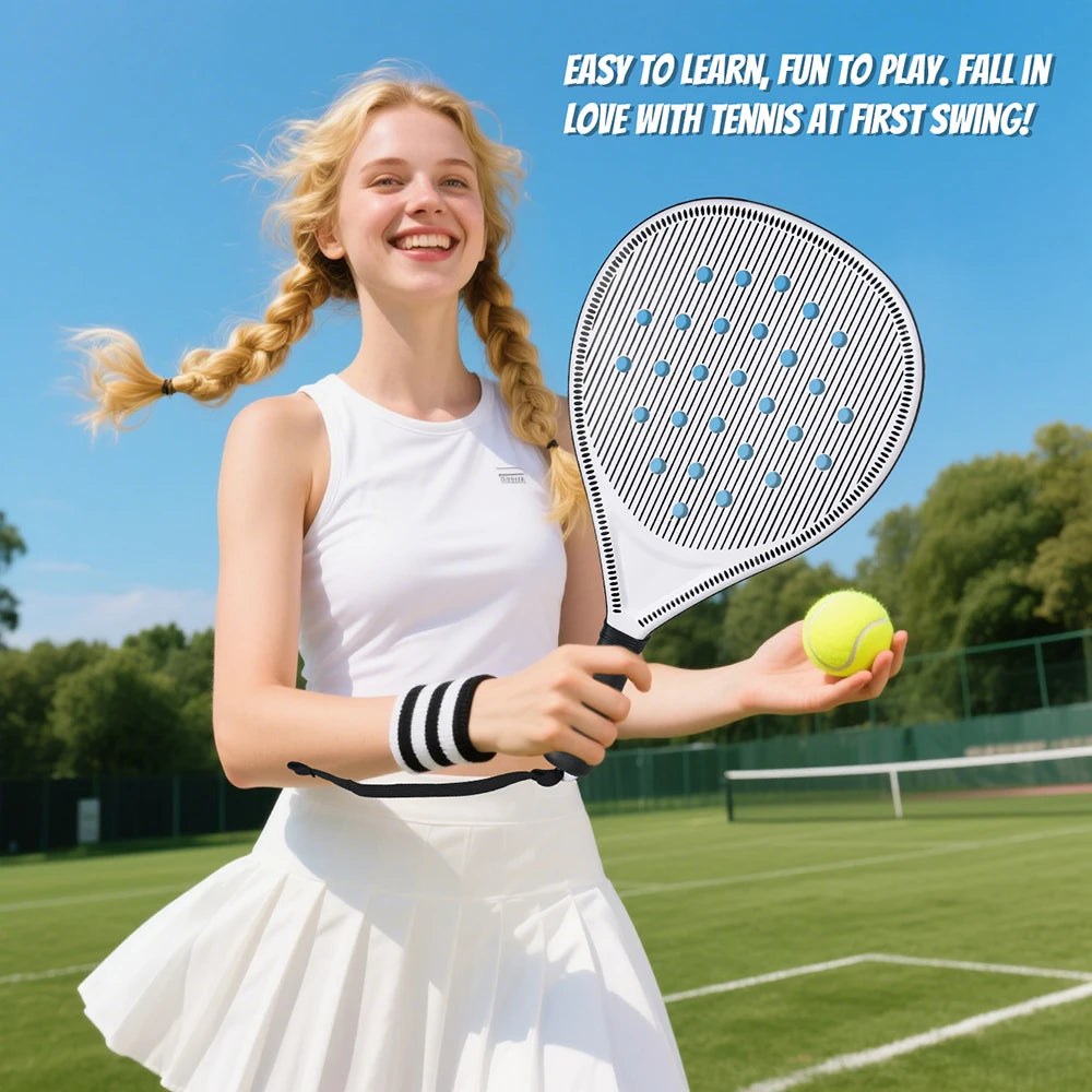 Raquette de Padel 2025 | Paleta Carbone, Mousse EVA Memory Flex & Légère