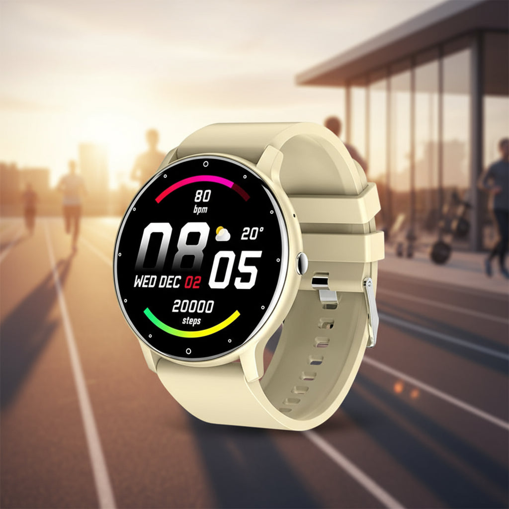 Montre Connectée 2025 Élégante | Idéal Femme & Homme, Suivi Fitness & Cardio