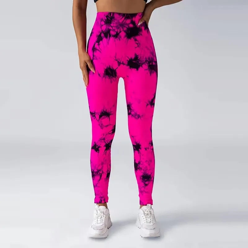 Legging Yoga Femme Taille Haute Sans Couture - Effet Push Up, Fitness & Gym