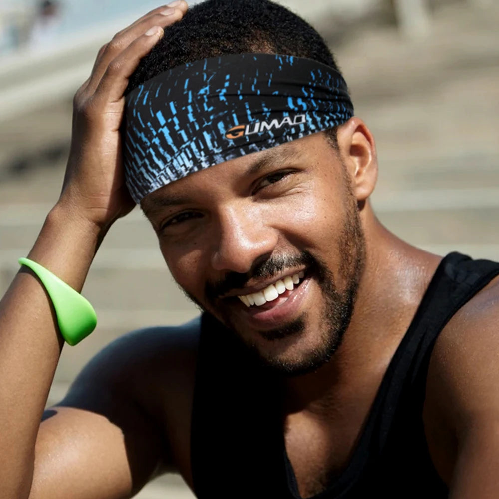 Bandeau de Sport Élastique| Anti-Transpiration | Yoga, Running, Basketball & Fitness