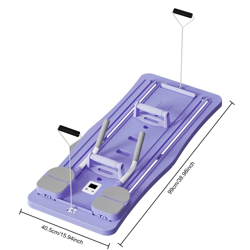 Planche de Fitness Multifonctionnelle | Abdominaux, Push Up, Pilates & Renforcement du Core à Domicile