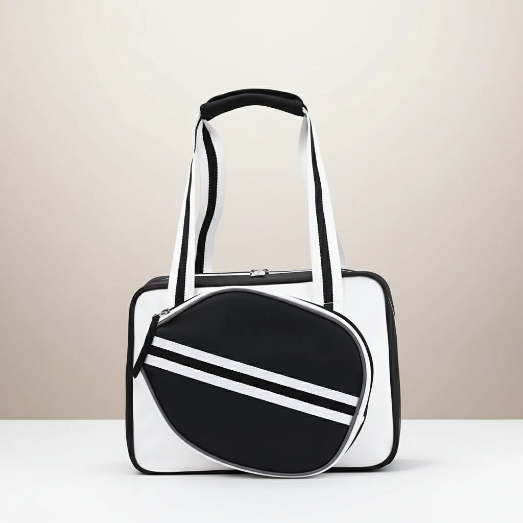 Sac Fourre-Tout Épaule Tennis/Padel | Tote Bag Décontracté avec Poche à Raquette