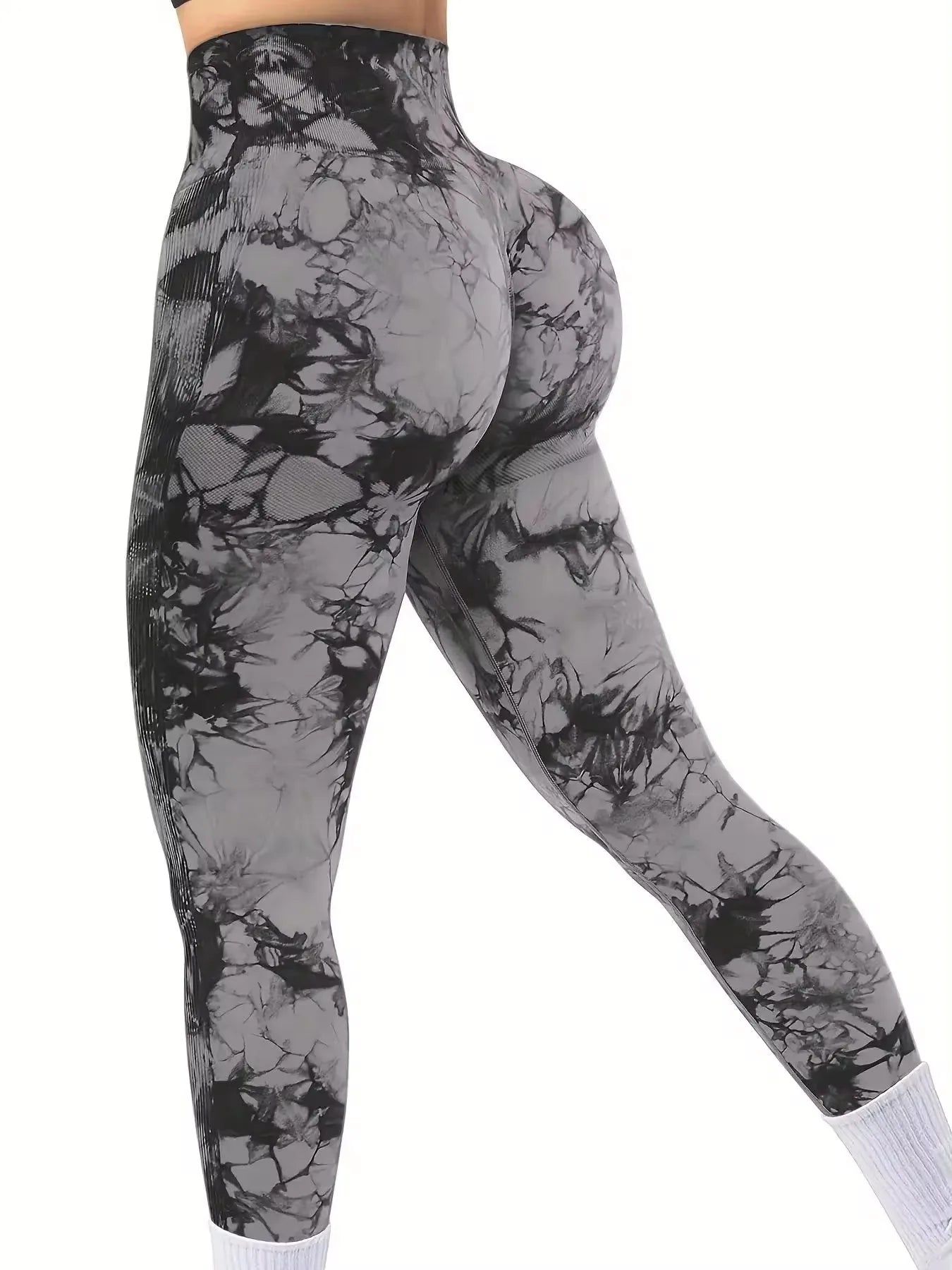 Legging Yoga Femme Taille Haute Sans Couture - Effet Push Up, Fitness & Gym