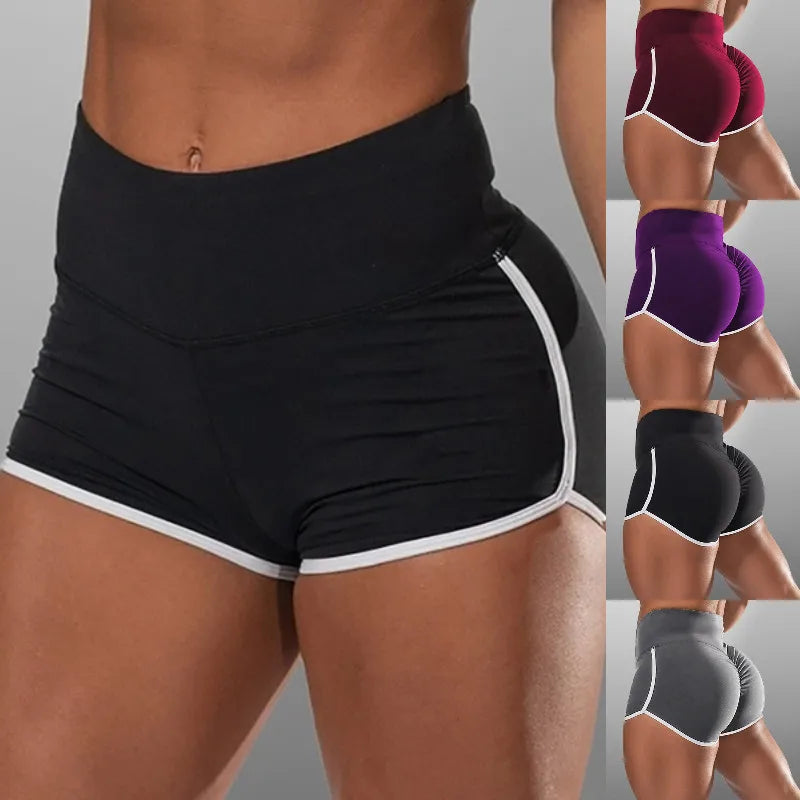 Shorts de Sport pour Femmes pour Yoga, Entraînement et Fitness, Short de Course pour Femme, Short de Sport en Coton pour Gymnastique et Cyclisme