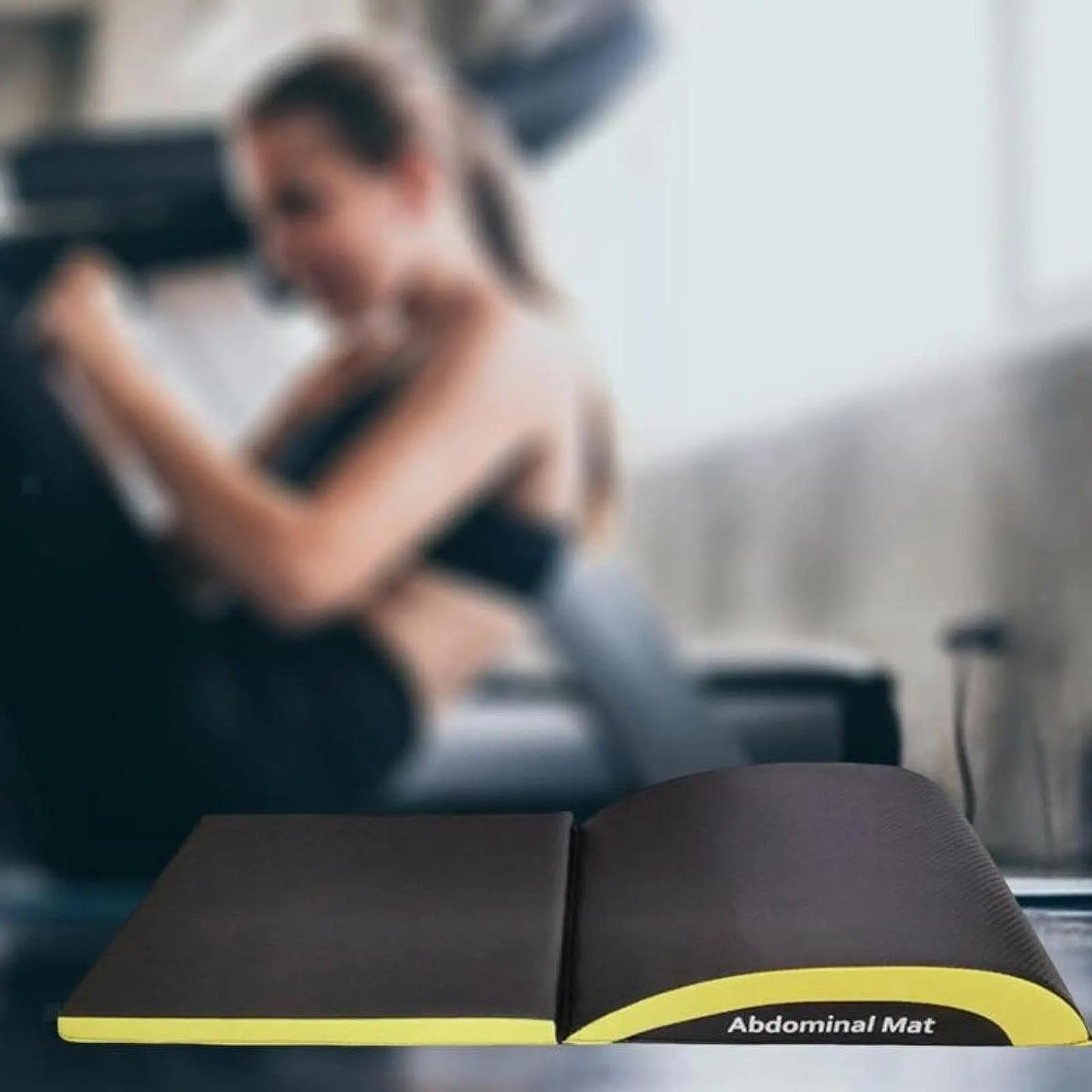 Tapis d'Exercices Abdominaux Ergonomique | Protection Coccyx, Support Lombaire & Core Training